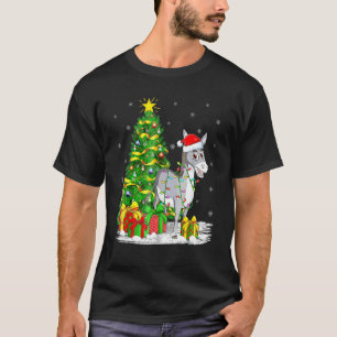 Mule Xmas Family Matching Santa Mule Christmas T-Shirt