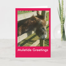 Muletide Greetings