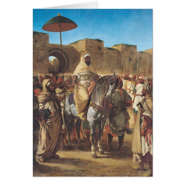 Muley Abd-ar-Rhaman , The Sultan of Morocco (Front)