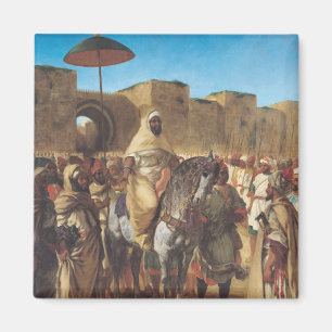 Muley Abd-ar-Rhaman , The Sultan of Morocco Magnet