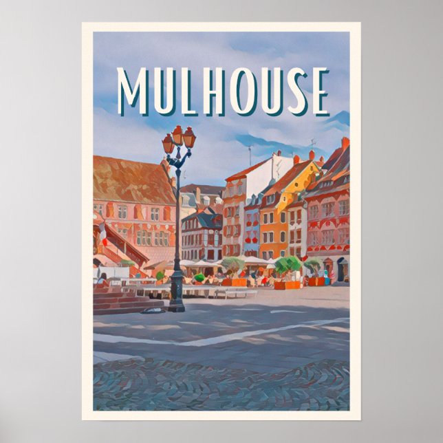 Mulhouse Photo Vintage Poster (Front)