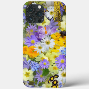 MULITCOLORED FLORAL BACKGROUND PATTERN iPhone 13 PRO MAX CASE