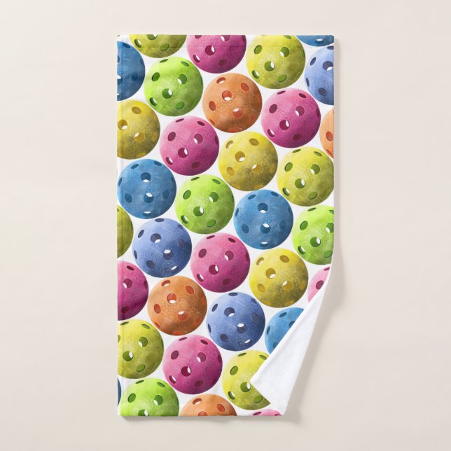 Mulitcolour Pickleball Sweat Towel (Hand Towel)
