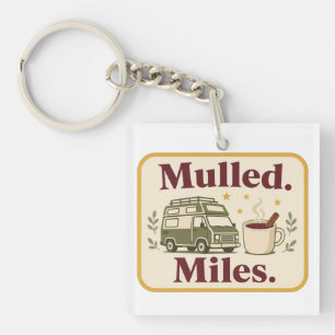 Mulled Miles Van Life Badge Key Ring