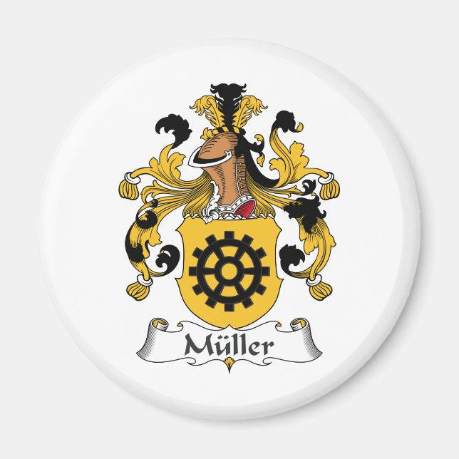 Muller Family Crest Magnet (Front)