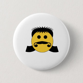 Mullet 6 Cm Round Badge