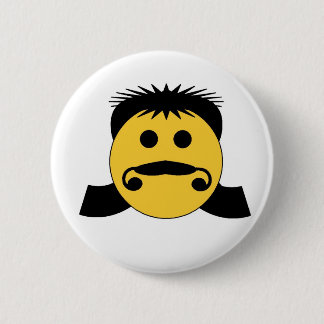 Mullet 6 Cm Round Badge