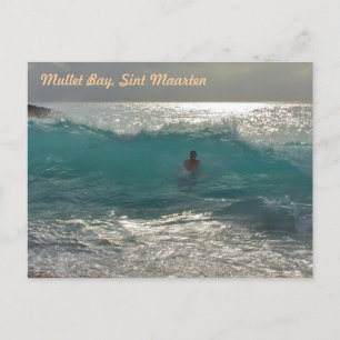 Mullet Bay, SXM Postcard