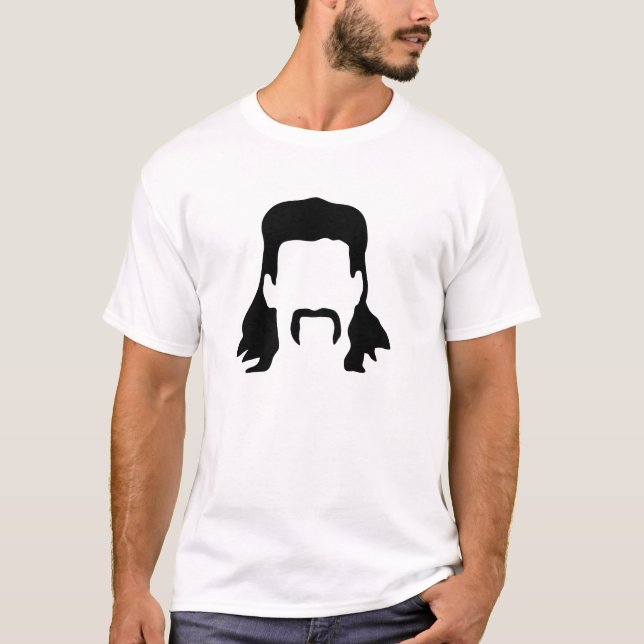 Mullet Design T-Shirt (Front)