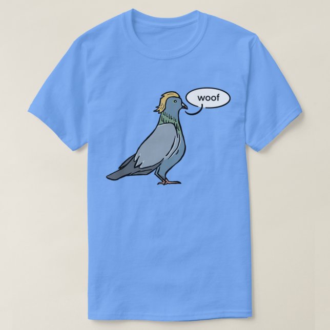 Mullet pigeon T-Shirt (Design Front)