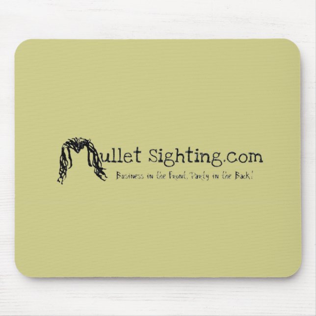 Mullet Sighting Mousepad (Front)