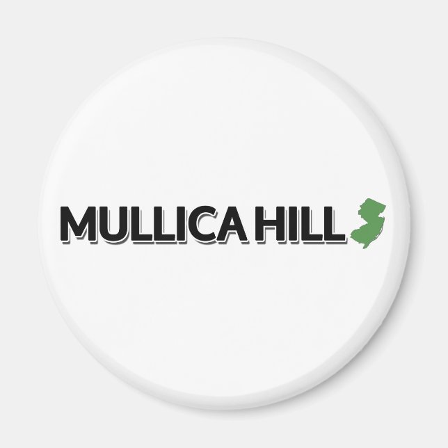 Mullica Hill, New Jersey Magnet (Front)