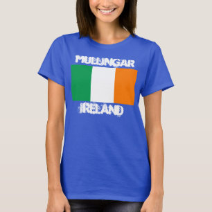 Mullingar, Ireland with Irish flag T-Shirt