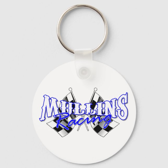 Mullins Racing Logo Key Ring (Front)