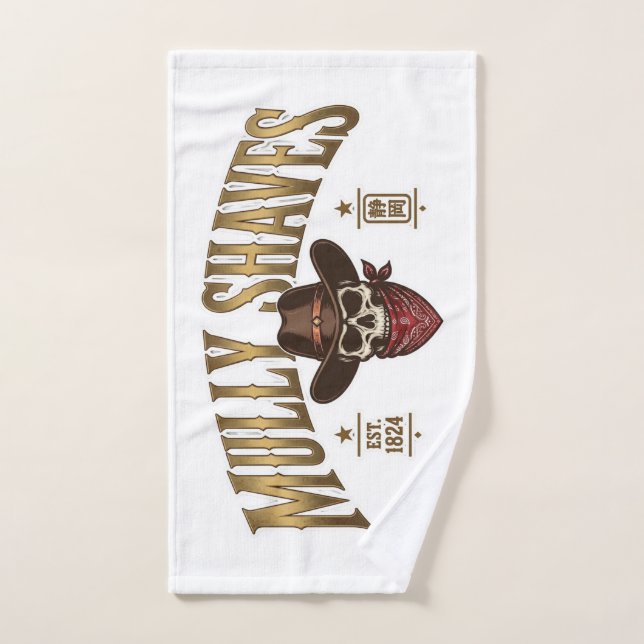 Mully Shaves Gold Hand Towel (Hand Towel)