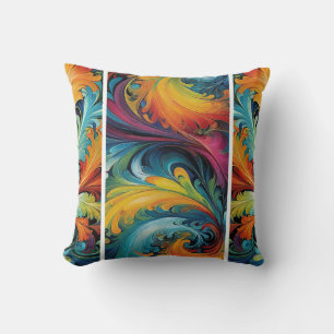 Multi-Abstract Cushion