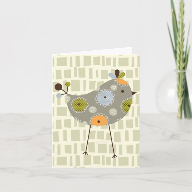Multi bird note card (Front)
