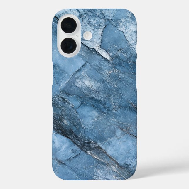 Multi Blue Granite  Case-Mate iPhone Case (Back)