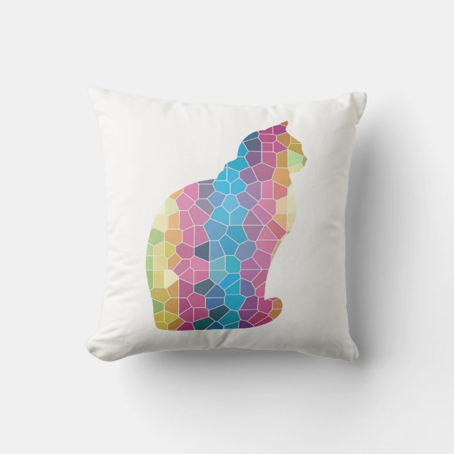 Multi Cat  Reversible Cushion (Front)