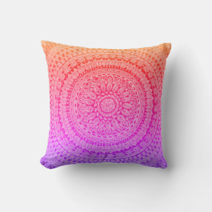 Multi Color Mandala Original Art Cushion