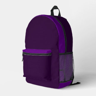 Multi-Color Purple Backpack