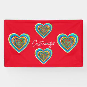 Multi-color Valentine Heart Thunder_Cove Banner