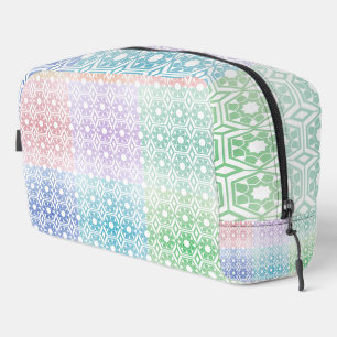 Multi-Colored Dopp Kit