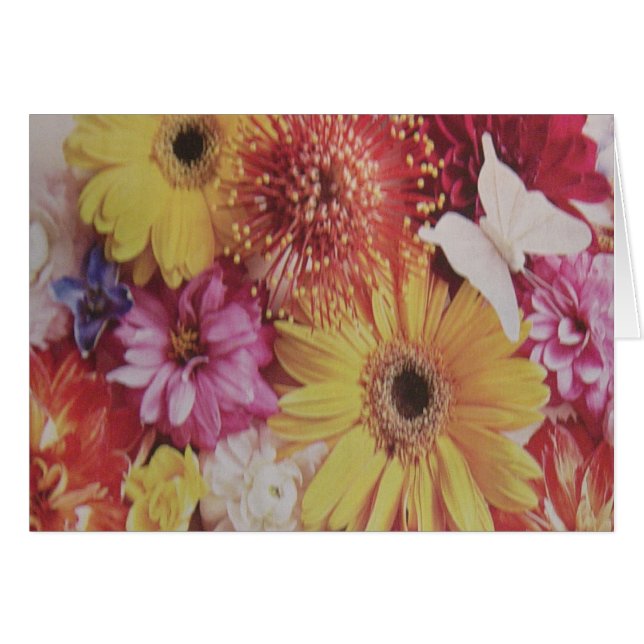 MULTI COLORED FLOWERS (Front Horizontal)