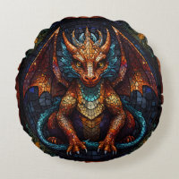 Multi Colored rainbow Dragon 