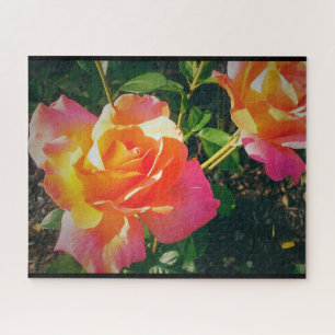 MULTI -COLORED ROSE JIGSAW PUZZLE