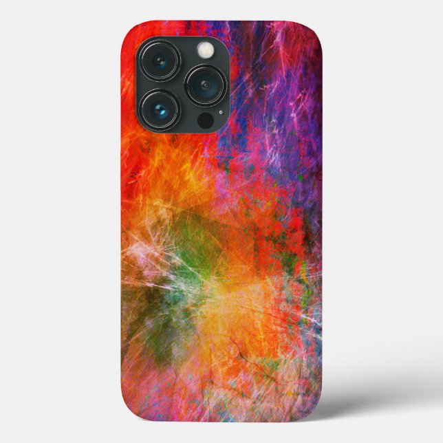 Multi Colour Abstract Phone Case (Back)