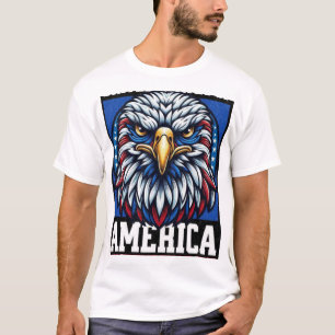 Multi colour American design Style: Men's Basic T- T-Shirt