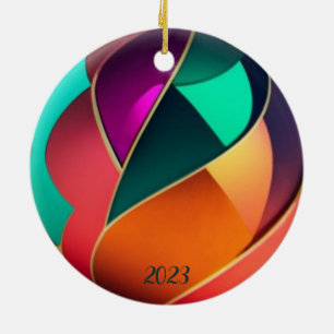 Multi-Colour Ball Metallic Shinny Ornament