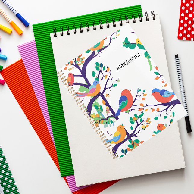  Multi  colour Birds Planner (Creator Uploaded)