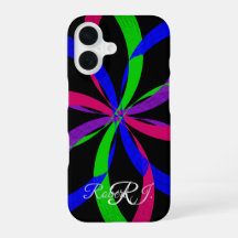 Multi Colour Figure 8 Geometric iPhone 16 Case