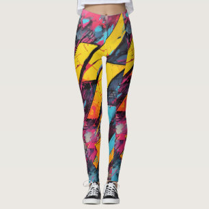 Multi colour legy leggings