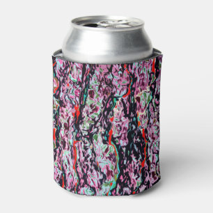Multi-Colour Pattern Can Cooler