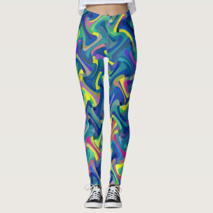 Multi-Colour Pattern Leggings