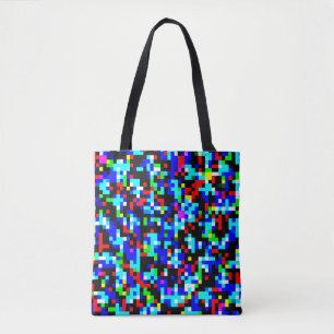 Multi-Colour Pattern Tote Bag