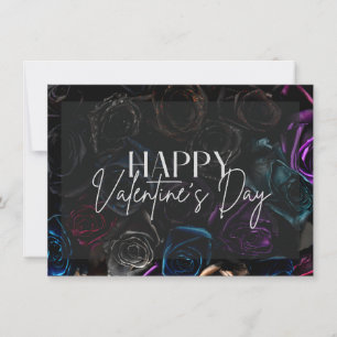 Multi-Colour Roses Happy Valentine's Day Card