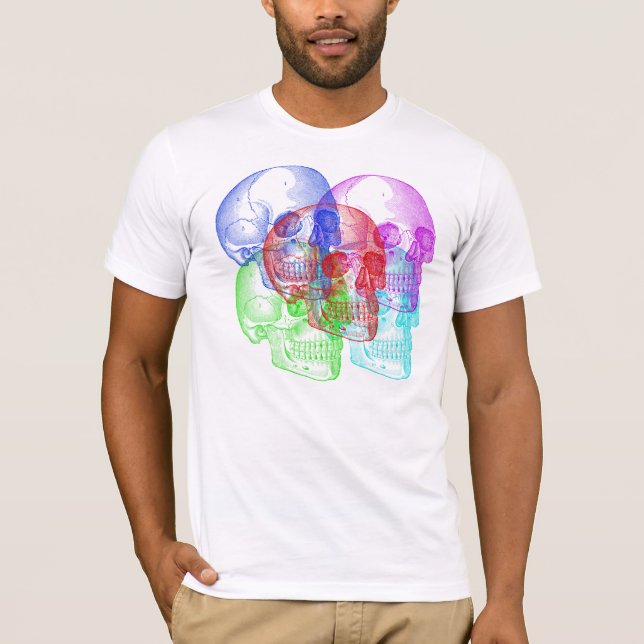 multi colour skull T-Shirt (Front)