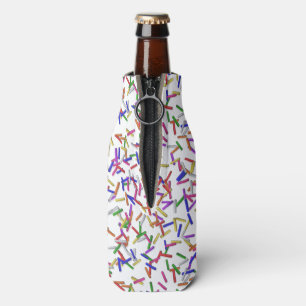 Multi Colour Sprinkles Bottle Cooler