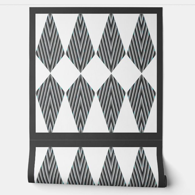  Multi-Coloured Abstract Peel and Stick Wallpaper (Unrolling)