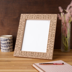 Multi-coloured blue ornament abstract etched frames