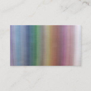 Multi-coloured Business Card