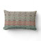 Multi-coloured Caladium Throw Pillow