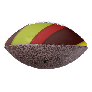 Multi-Coloured Diagonal Stripes Football