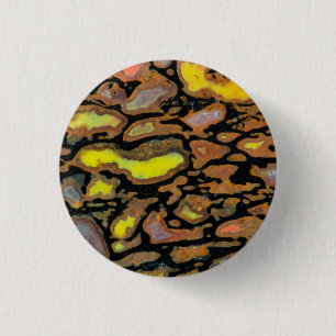 Multi Coloured Dinosaur Bone 3 Cm Round Badge