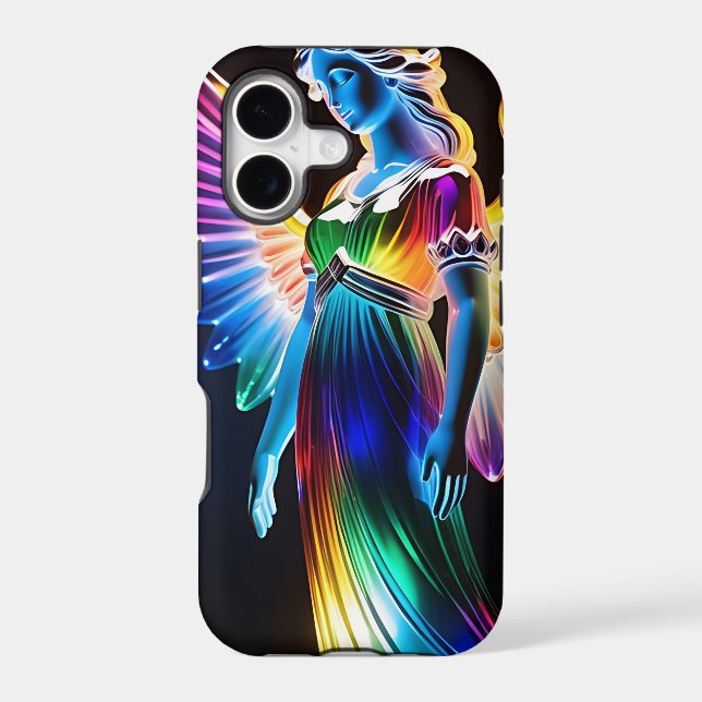 Multi-coloured glass Angel (Back)