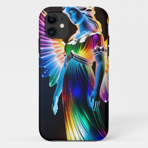 Multi-coloured glass Angel Case-Mate iPhone Case